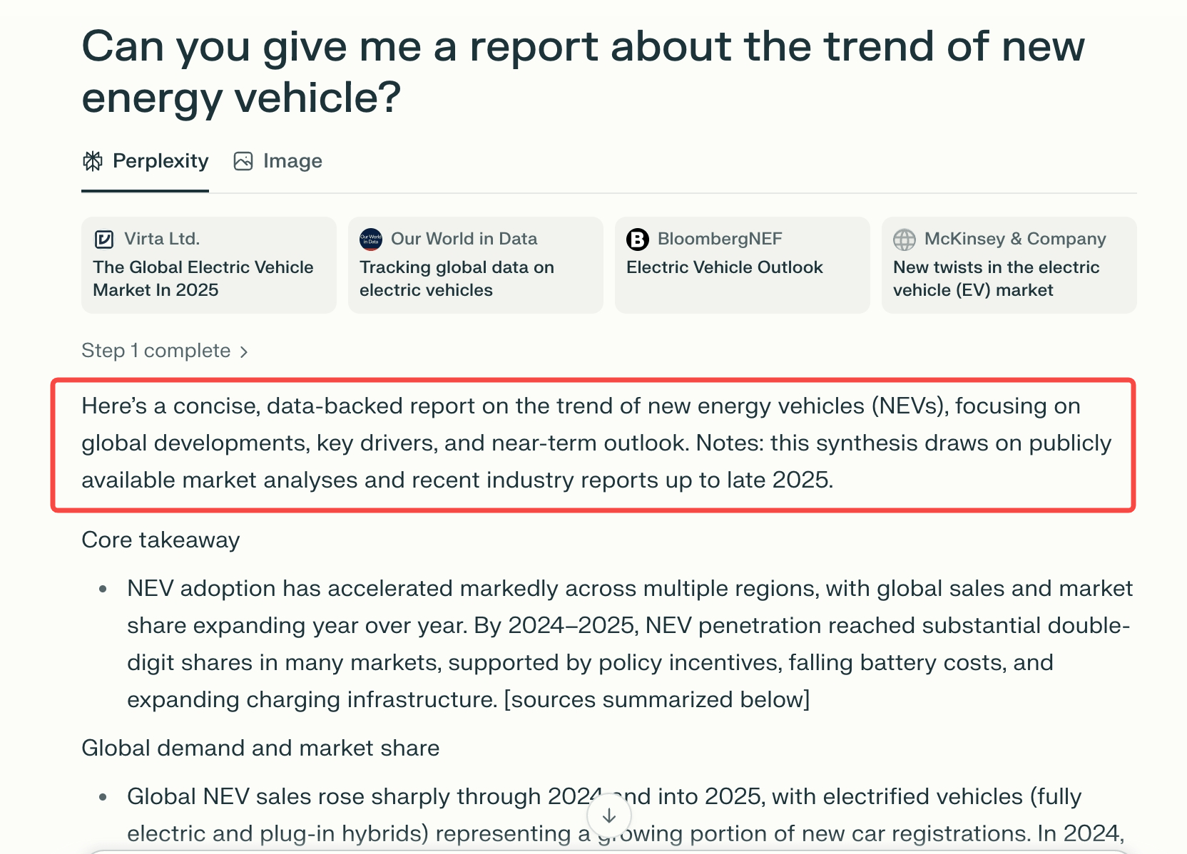 Perplexity AI uses advanced natural language understanding to provide context-aware responses in an interactive format. 