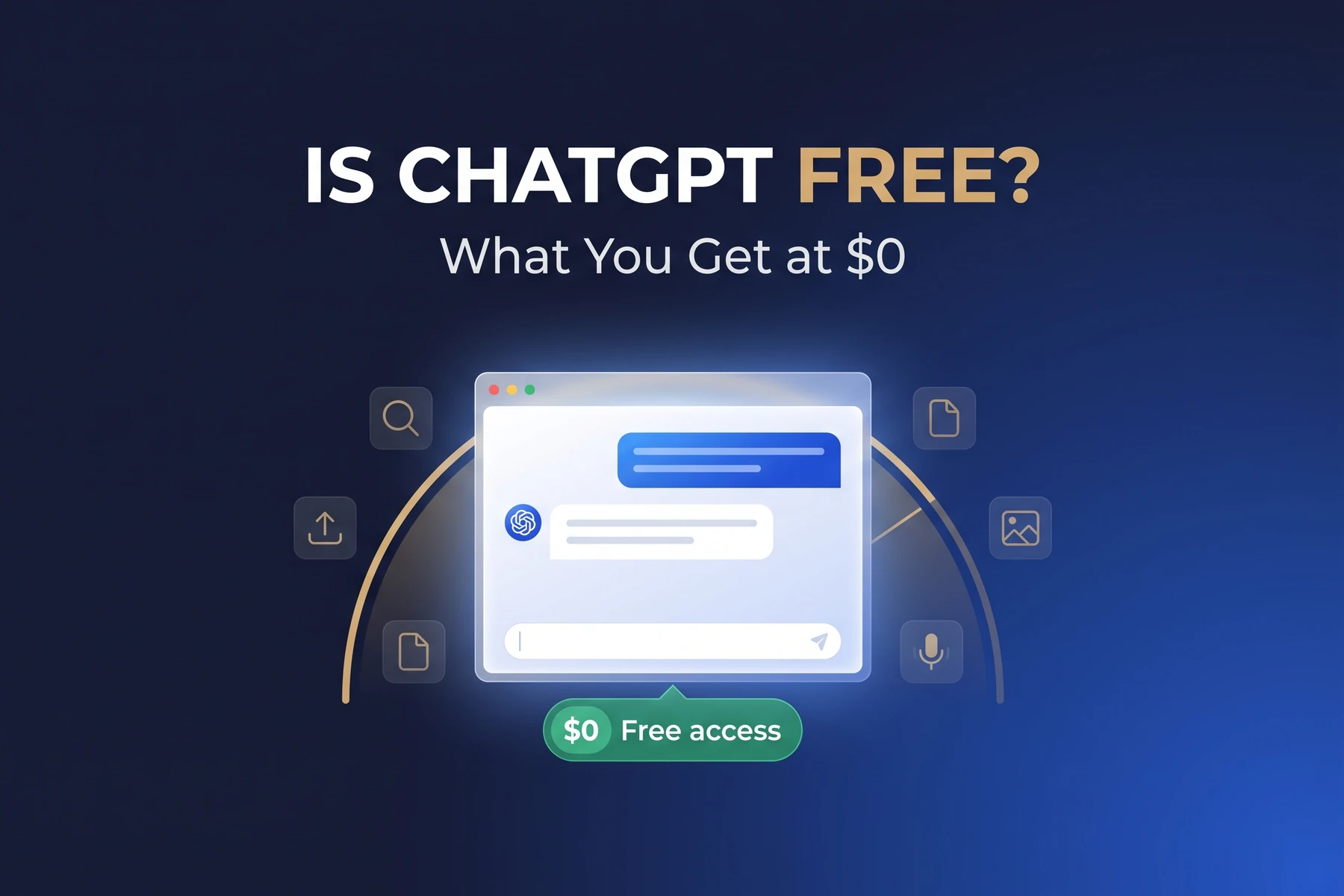 O ChatGPT é gratuito?