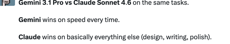 Gemini 3.1 Pro vs Claude Sonnet 4.6: Which AI Actually Wins in Real ...
