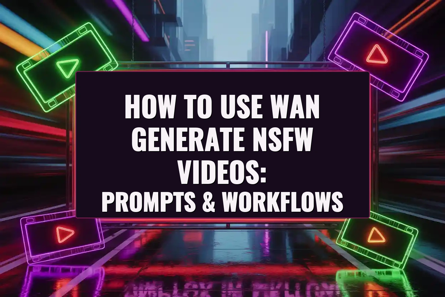 HOW TO USE WAN GENERATE NSFW VIDEOS: PROMPTS & WORKFLOWS