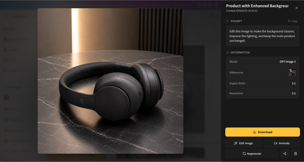 GPT image 2 performs well in editing imag