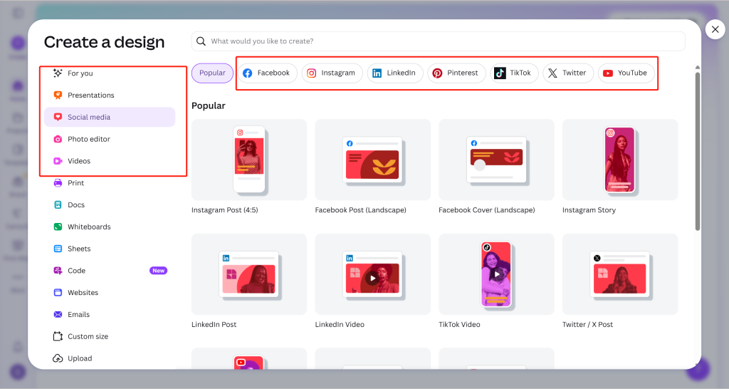 Canva can turn an AI image into a finished design