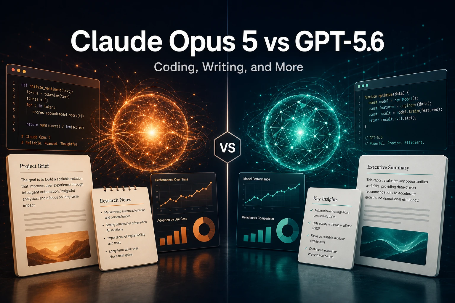 Claude Opus 5 tegen GPT-5.6