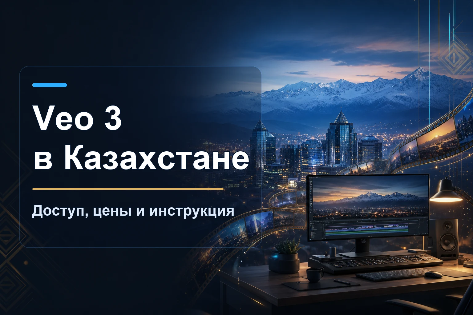 Veo 3 в Казахстане Доступ, цены и инструкция