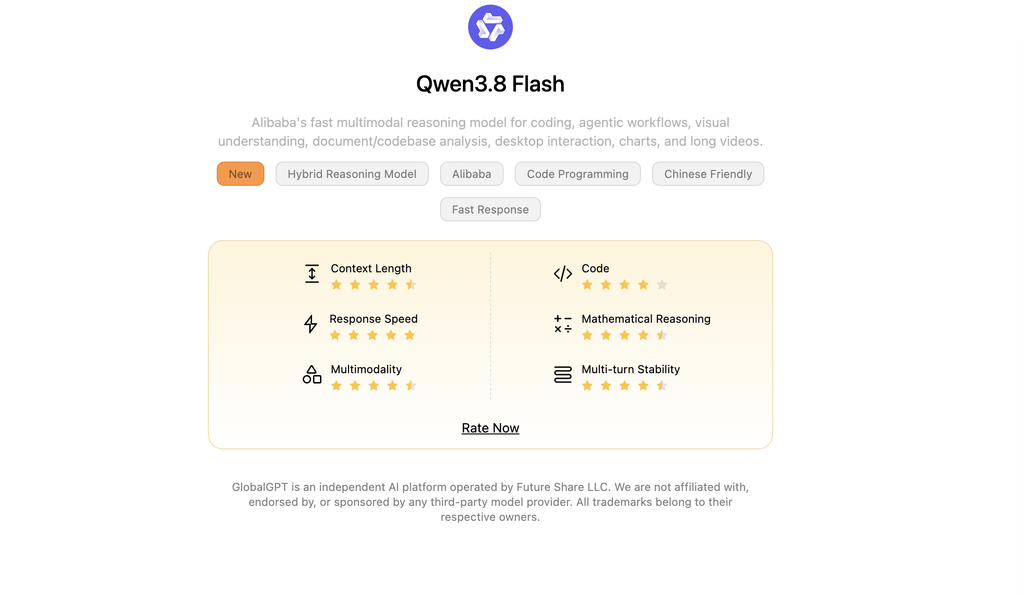 qwen 3.8 flash