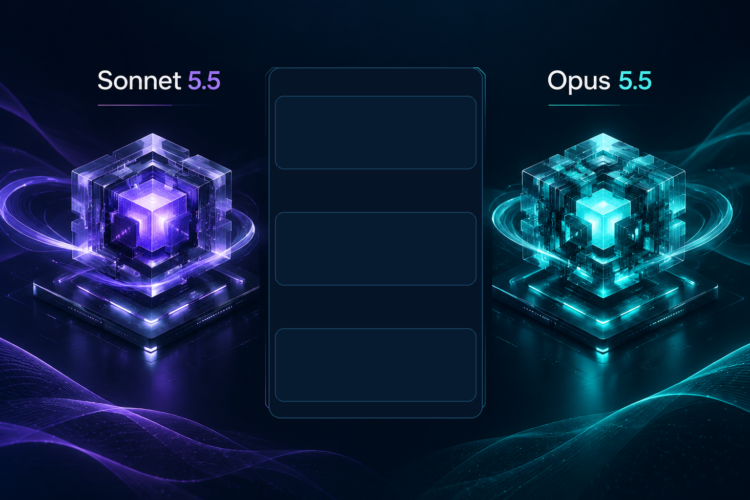 Claude Sonnet 5.5 vs. Opus 5.5 – Vergleichsgrafik der Helden