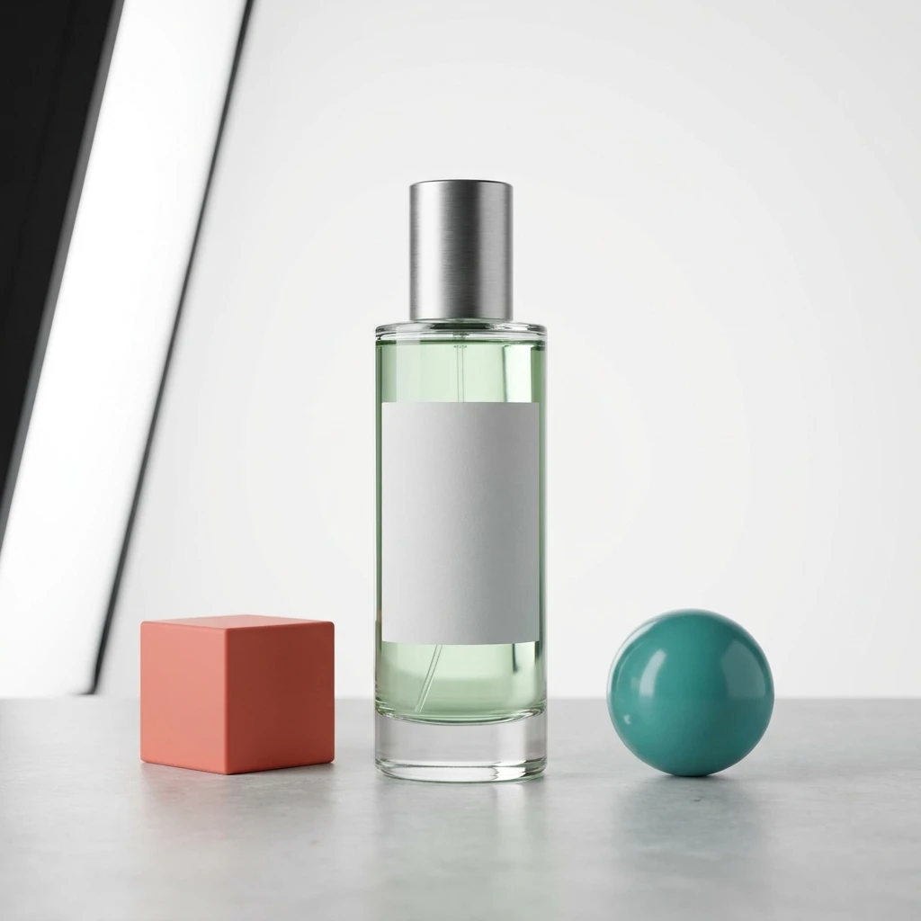 Nano Banana Pro product photo with the three requested objects and an unwanted lighting fixture visible against the white background